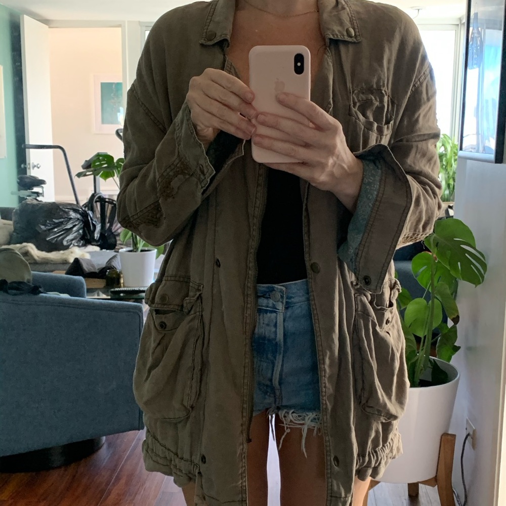 Boho army jacket